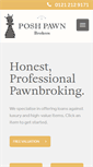 Mobile Screenshot of posh-pawnbrokers.com